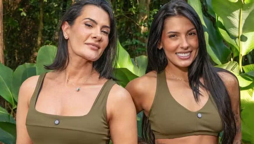 Mãe de Ana Castela faz ensaio fitness com a filha: ‘Sempre incentivei a Ana a se cuidar, mas nunca foi uma cobrança’