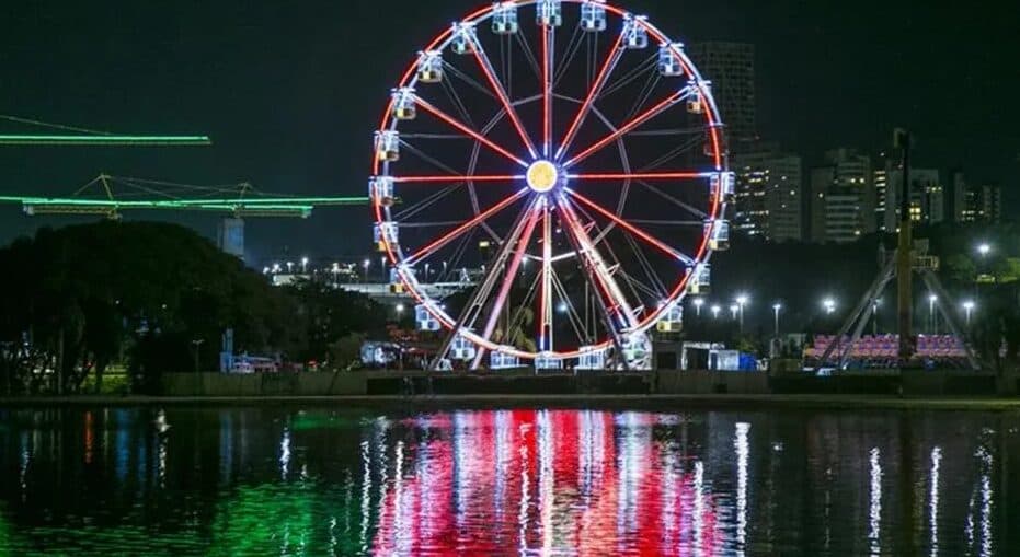 Parque Barigui se despede de roda-gigante