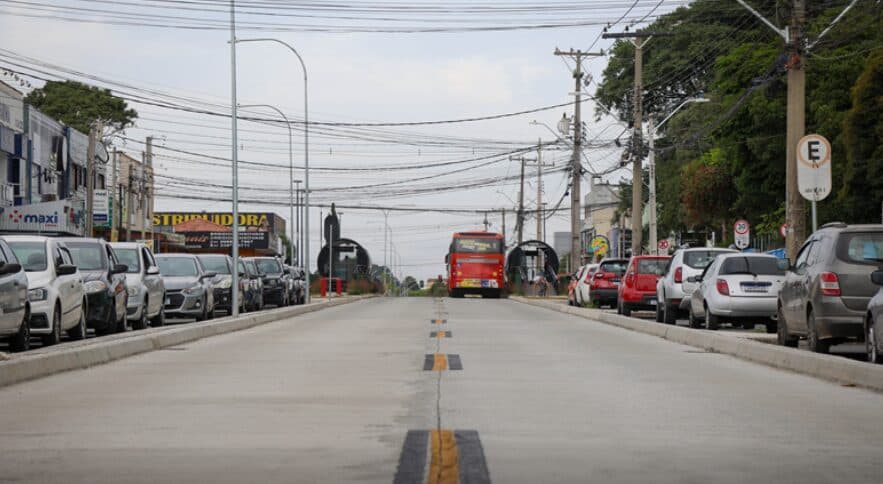 Novas obras do BRT Leste/Oeste alteram o trânsito em Curitiba
