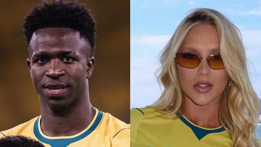 Vini Jr. se pronuncia sobre xingamentos a Virginia em amistoso do Brasil contra o Panamá