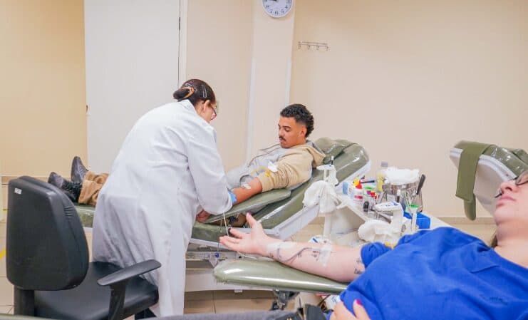 Junho Vermelho: Hemepar reforça pedido de doação de sangue dos tipos O+ e O-