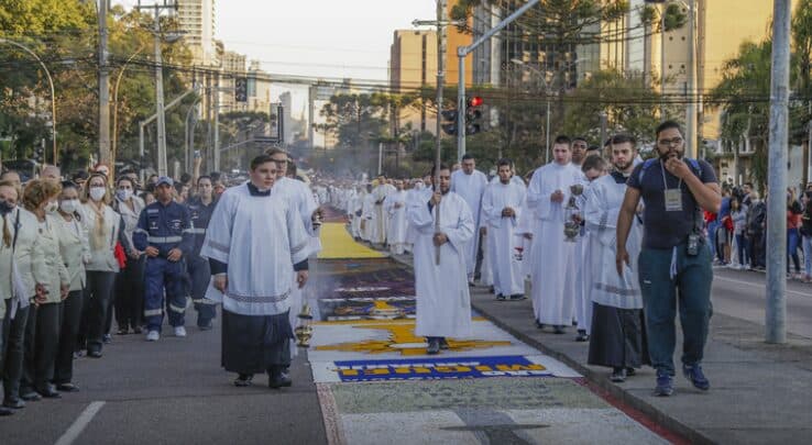 Celebração de Corpus Christi altera trânsito e itinerários do transporte coletivo nesta quinta-feira (05)