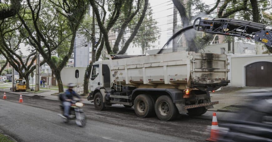 Obras em ruas da Regional Portão começam nesta segunda-feira