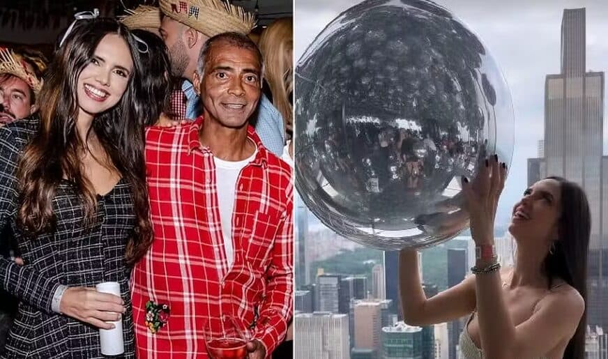 Romário resgata namorada da Copa do Catar e a leva para a dos EUA: saiba quem é