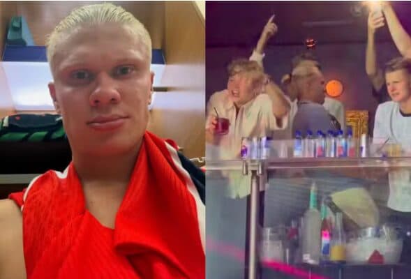Haaland é visto em boate em Miami após eliminação da Copa do Mundo