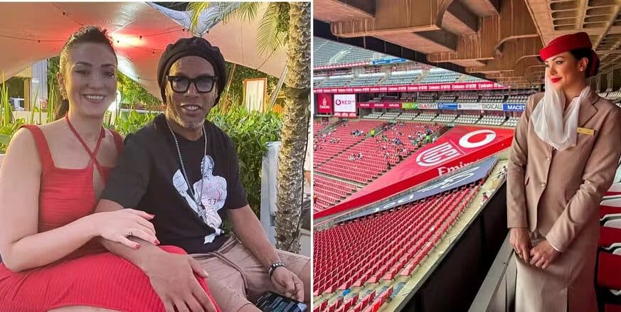 Nada aleatório! Ronaldinho Gaúcho namora comissária há cinco anos: saiba quem é