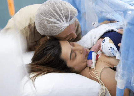 Nasce Dom, primeiro filho de Lauana Prado