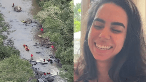 Funcionários de local onde fotógrafa e amiga sofreram acidente em trilha no PR alertaram sobre correnteza e nível do rio, diz delegado