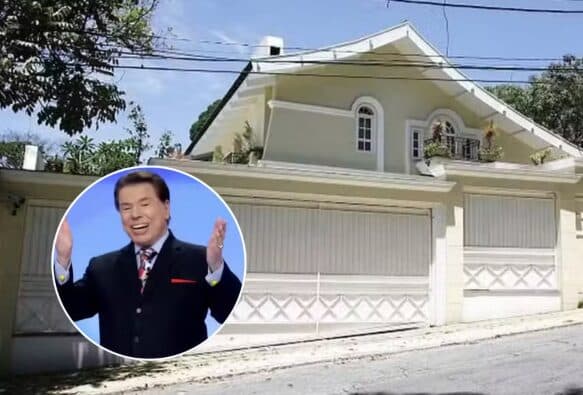 Mansão onde Silvio Santos viveu tem suspeita de invasão e PM é acionada