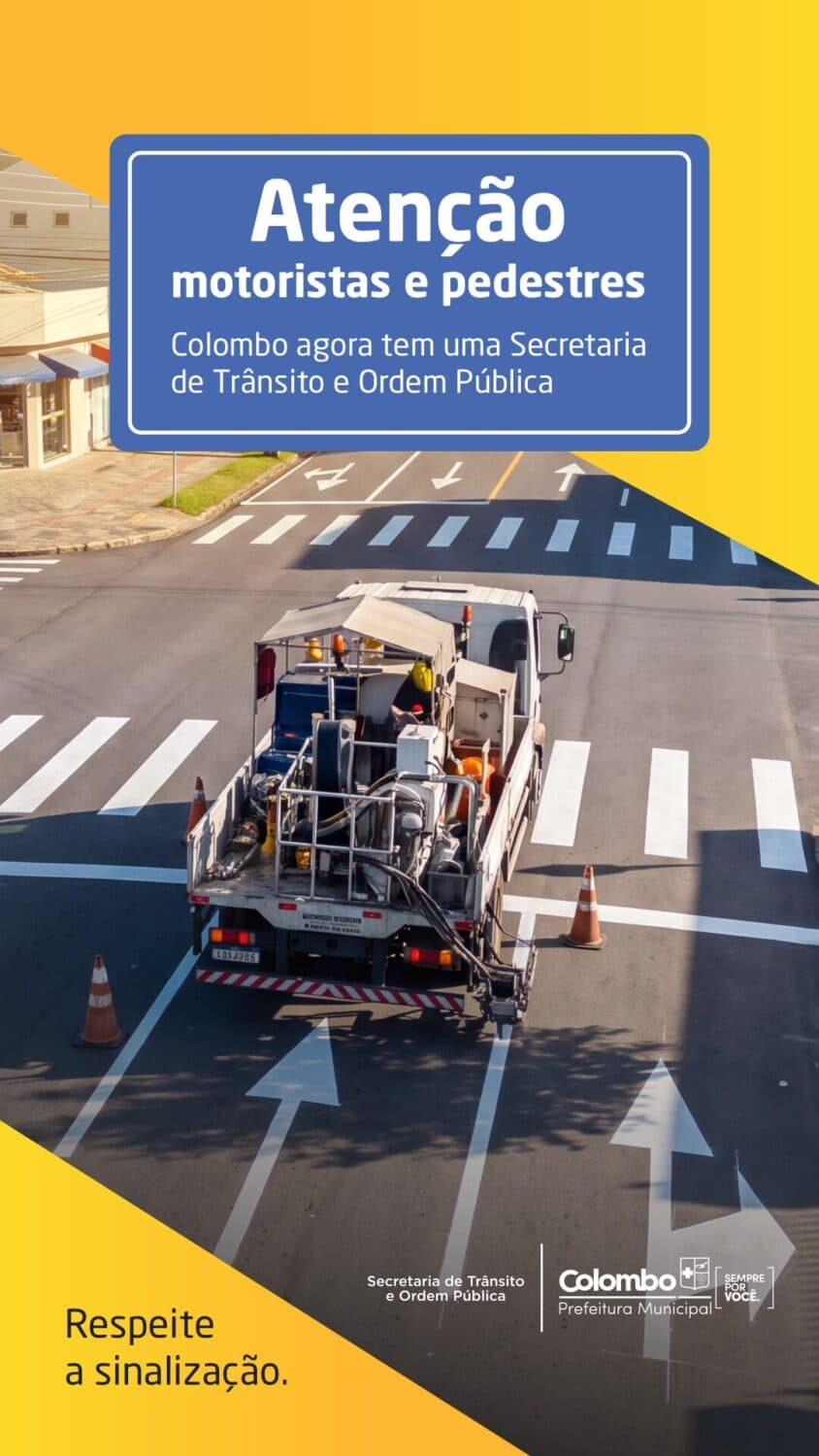 Colombo tem nova Secretaria de Trânsito e Ordem Pública