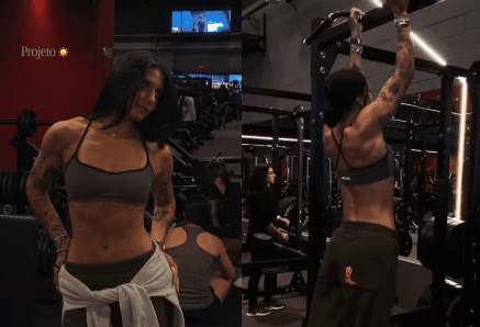 Ana Castela impressiona com corpo sarado durante treino e mostra seu ‘projeto verão’