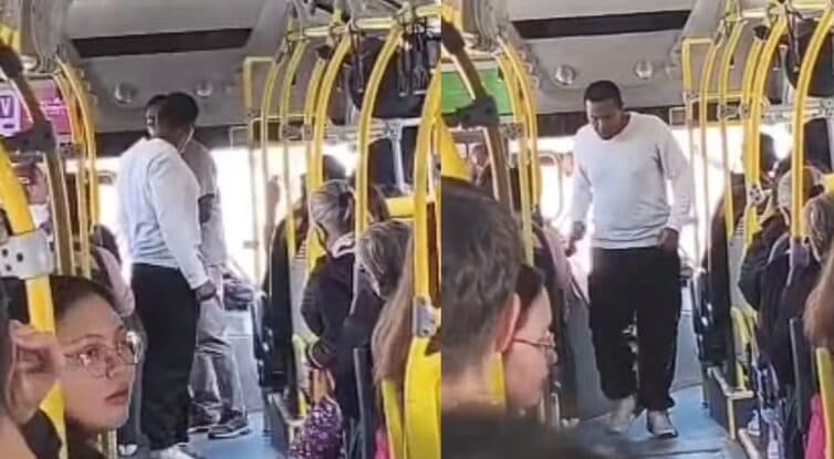 VÍDEO: Motorista de ônibus é agredido por passageiro enquanto dirigia em Curitiba