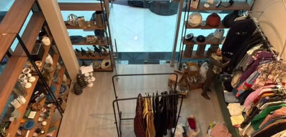 Bazar beneficente arrecada dinheiro para projeto de reurbanização de comunidade em Curitiba