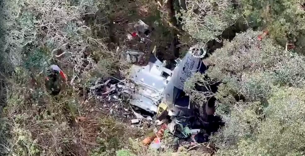 ‘Colidiu frontalmente com frente fria’: condições podem ter contribuído para queda de helicóptero de Rick