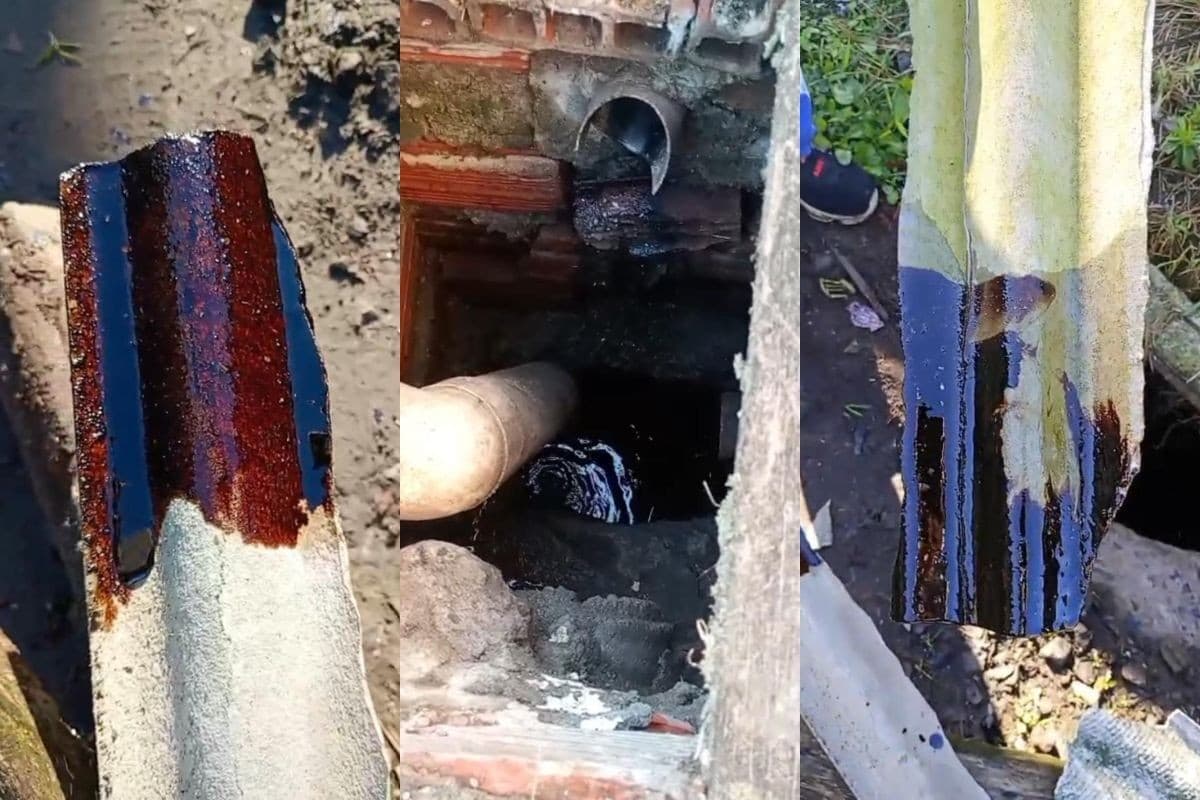 IAT investiga vazamento de óleo no litoral do Paraná e bombeiros avaliam risco de explosão no local